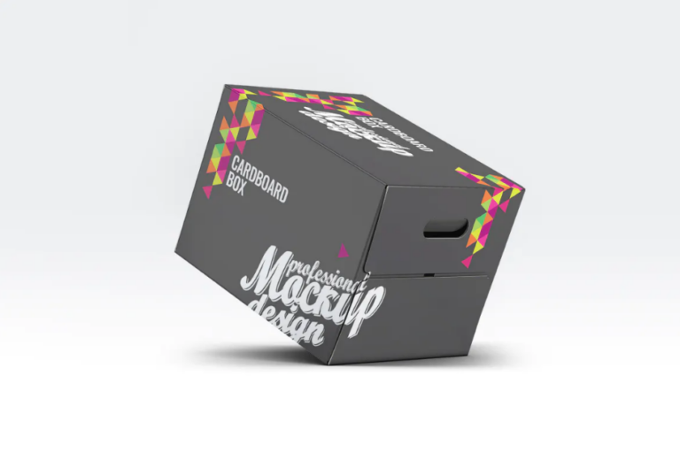 Printed retail packaging box for a skateboard